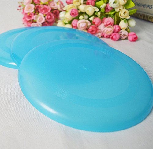 DaWa-1-Pcs-Plastic-Dog-Frisbee-Floatable-Frisbee-Dog-Toy-Dog-Exercise-and-Dog-Pet-Fetch-ToyRandom-Color