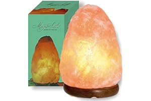 MAGIC SALT LIGHTING FOR YOUR SOUL Lampe de sel de l'Himalaya (2 Kg.)