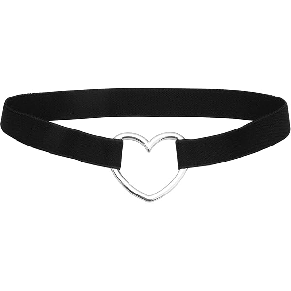 Lot De 2 Jarretelles Réglables En Dentelle Noire, Forme Cœur - Pour Femme, Taille Ajustable 30-60 Cm, Accessoire Mode
