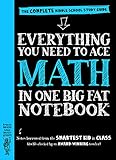Everything You Need to Ace Math in One Big Fat Notebook: The Complete Middle School Study Guide (Big Fat Notebooks) by
