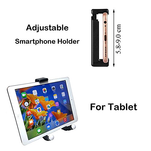 Toppaie Mini trípode Flexible de iPhone trípode para teléfono móvil teledirigido con Bluetooth para cámaras y teléfonos Inteligentes como iPhone y Samsung