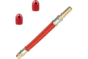 aibiku Adattatore di Estensione della Valvola del Pneumatico, 2 Tappi di Valvola in Lega di Alluminio per Xiaomi M365/Pro/Pro2/1S/Essential/Scooter 3/Scooter 4 pro