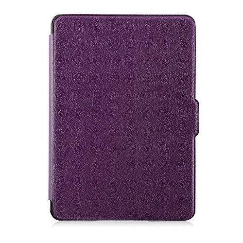 Kindle Paperwhite Hülle – eReader Slim Case Schutzhülle Tasche Etui mit Ruhemodus u. Magnetverschluss von u&h, in Lila - 2