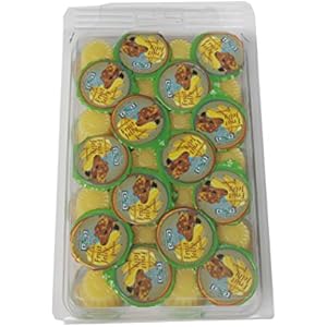 Namiba Terra 70204 Vorteilspack, 28 Stück Jungle Shop Herbivorep, Frucht Jelly Banane, für Reptilien, 16 g pro Stück