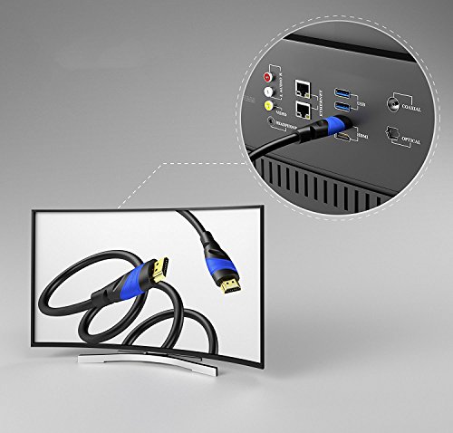 KabelDirekt 15m HDMI Kabel / kompatibel mit HDMI 2.0a/b, 2.0, 1.4a (Ultra HD, 4K, 3D, Full HD, 1080p, HDR, ARC, Highspeed mit Ethernet) – TOP Series - 4