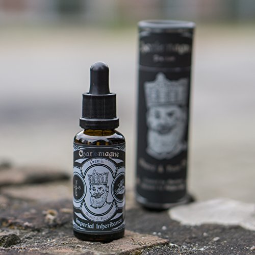 Charlemagne Bartöl Imperial Inheritance Tabak / Vanille – klassischer Duft – 30ml Bart Öl für die Bartpflege – Premium Qualität – 100% Made in Germany – als Geschenke zum Jahrestag oder Geburtstagsgeschenk für Männer - 4