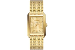 FOSSIL Orologio Carraway da uomo, Movimento al quarzo a tre lancette con cinturino in pelle o acciaio inossidabile