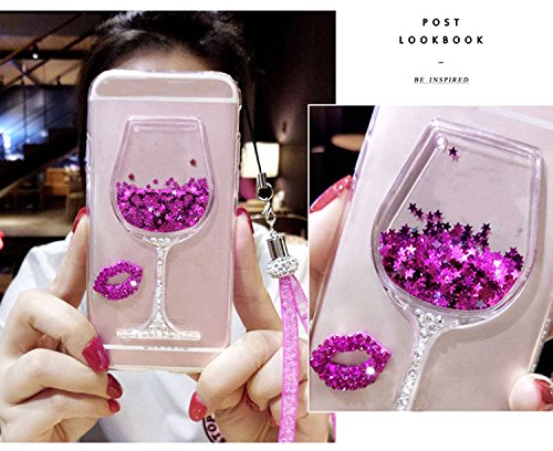 Quicksand Funda Samsung Galaxy S6 Edge Plus  Vandot Transparente TPU Silicona Carcasa Flowing Liquid Crystal para Galaxy S6 Edge Plus 3D Creativo Dise  o Labios Copas de Vino Espalda Cubrir Bling Arena Movediza Fluye L  quido Flotante del Brillo de Lentejuelas Estrellas Cristal Clear Silicona Gel Funda Protectora para Samsung Galaxy S6 Edge Plus  S6 Edge    Rojo Rosa Quicksand Funda Samsung Galaxy S6 Edge Plus  Vandot Transparente TPU Silicona Carcasa Flowing Liquid Crystal para Galaxy S6 Edge Plus 3D Creativo Dise  o Labios Copas de Vino Espalda Cubrir Bling Arena Movediza Fluye L  quido Flotante del Brillo de Lentejuelas Estrellas Cristal Clear Silicona Gel Funda Protectora para Samsung Galaxy S6 Edge Plus  S6 Edge    Rojo Rosa