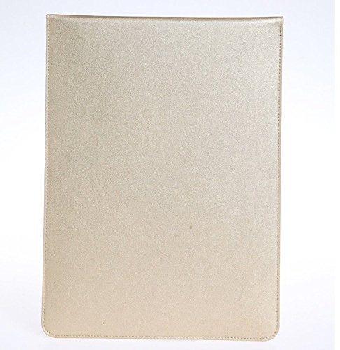 WIWU Ultra-dünne Umschlag Stil PU Leder Schutzhülle Laptop Handtasche für Macbook Air 11,6 / Pro Retina 12 Zoll / Laptops / Notizbuch Slim Schutz Hülle Tasche mit Maus Pad (Golden, 12 Zoll) - 3
