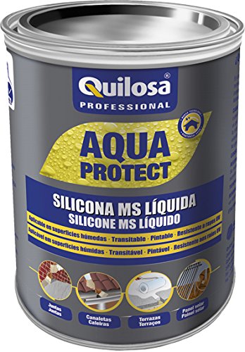 Quilosa - Silicona ms liquida bote 5kg blanco