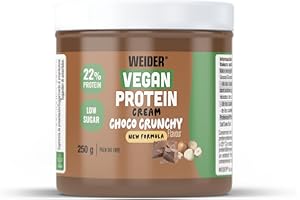 Weider Crema Proteica Vegana, Sabor Chocolate con Avellanas - 250 g