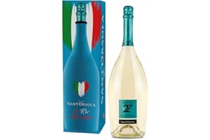 Sant'Orsola Spumante Cuvèe Millesimato Magnum "Il Re della Festa" with Neoprene Cover Included - Sparkling Italian Wine - 1x1500 ml