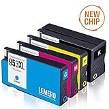 Nota: Los cartuchos de tinta LEMERO 953xl no se pudieron usar para impresoras con actualizaciones de firmware a partir del 9 de abril de 2019, incluidas las actualizaciones de WIFI y en línea.