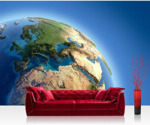 Non-woven Photographic Wallpaper 350x245 cm – Top Quality – Premium Plus Photo Wallpaper Wall Picture XXL Decorative Wall Picture Wall Mural Photo Wallpaper Earth Space Planet – No. 230