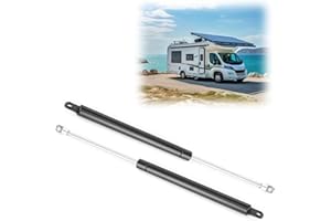 Ladieshow Caravan Gas Strut 2pcs Gas Struts Support Replacement Caravan Motorhome Parts, Gas Struts Springs Fit For Seitz Dometic Heki 2 E015