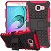 Produktbild Samsung Galaxy A3 2016 Outdoor Hülle Case in Pink Extra Schutz, Robuste Galaxy A3 ( 2016 ) Schutzhülle Handyhülle Cover Silikonhülle Rückschale