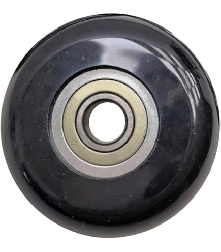 Roulettes De Rechange Pour Siège De Rameur - 4 Pièces, Nylon, Dimensions 8x43x11 Mm, Roulement Acier