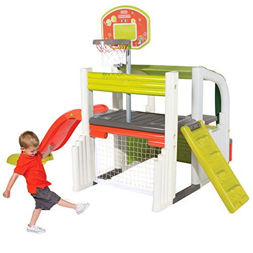 Smoby Children Kids Outdoor Sports Multi-Activity Fun Centre Play Set With Slide & Picnic Table Includes FREE BALL reviews Smoby Children Kids Outdoor Sports Multi-Activity Fun Centre Play Set With Slide & Picnic Table Includes FREE BALL