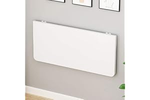 ADASP ZQKJLH Tavolo galleggiante, scrivania pieghevole a ribalta, piccolo tavolo da pranzo pieghevole, tavolo sospeso salvaspazio a parete per cucina, studio, camera da letto, bagno, ufficio o balcone