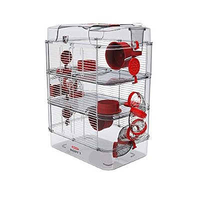 Zolux Cage pour Hamster, Souris, Gerbille ''RODY 3'' Trio