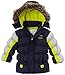 Miniman Baby Boys 0-24m 2E41001 Raincoat Raincoat, Blue, 3-6 Months (Manufacturer Size: 6 Months)