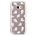 Produktbild Samsung Galaxy A3 2017 Hülle, Galaxy A3 2017 Silikonhülle Handyhülle Clear Transparent Durchsichtig mit Bunt Lustige Tiere Comic Cute Motiv Muster Ultra Dünn Slim Weich Tpu Silikon Schutz Handy Hülle Tasche Silikon Crystal Case Schutzhülle Back Case Cover für Samsung Galaxy A3 2017 - Lächelnder weißer Seelöwe