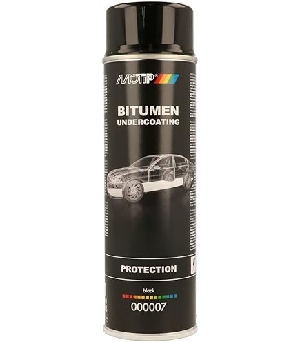 Protection Sous-bas De Cire Motip - 500 Ml, Pour Métal, PVC Et Surfaces Traitées à La Cire