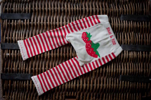 Baby Leggings/footless tights from Blade and Rose - Strawberry design 3-4 yrs