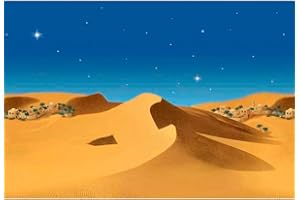 Acan Tradineur - Rollo de Papel de Fondo con diseño Desierto para belén - Decoración para Nacimiento, Navidad, Tradicional - Alto Detalle - 65 x 100 cm
