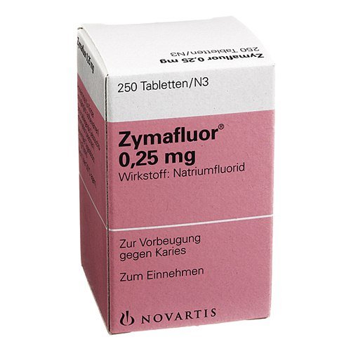 Preisvergleich Produktbild ZYMAFLUOR 0,25 mg Tabletten 250 St Tabletten