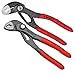 Produktbild KNIPEX 8701 Cobra Wasserpumpenzange Zangenschlüssel Sanitär Rohrzange 2 tlg Wasserpumpe Zange Schlüssel Klempner 125, 150 mm 87 01 125/150