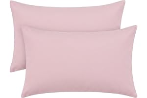 Aisbo Örngott 30 x 50 rosa, set om 2 – örngott 30 x 50 rosa, med dragkedja av mikrofiber, Öko-Tex örngott 30 x 50 cm, mjukt o