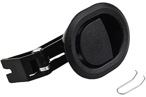 ONIISSY Trwały zamienny uchwyt do rozkładania, uniwersalny rozkładany fotel, czarna plastikowa dźwignia zwalniająca na krzesło, sofę, kanapę