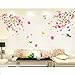 Produktbild PeiTrade Plum Blossom Hintergrund Wandaufkleber Wandaufkleber Art Decal Home Zimmer Dekor Büro Wand Wand Tapete Kunst Sticker Aufkleber Papier Wandbild für Haus Schlafzimmer