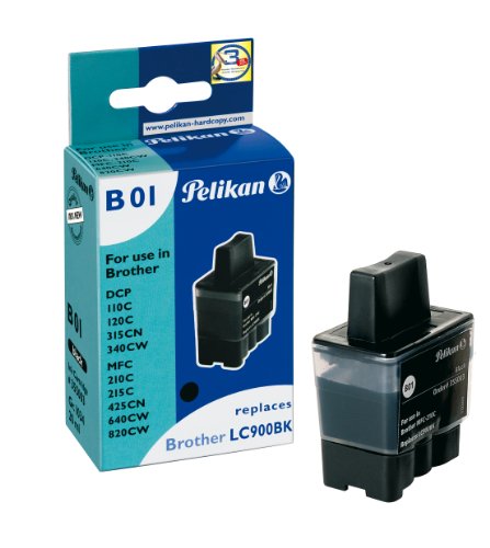Pelikan Druckerpatrone B01 ersetzt Brother LC900BK, Schwarz