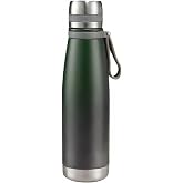 304 L &Ccedil;elik Koyu Yeşil 850 ml Sıcak Soğuk Vacuum Bottle Matara Suluk cin480ys