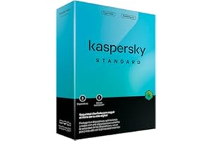 Kaspersky Standard 2023 | 3 dispositivo | 1 año | Caja Mini No CD | Seguridad Avanzada | Protección Bancaria en línea | Optimización del rendimiento | PC/Mac/Móvil