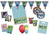 Kinderpartyset Folat Kinderpartyset, Schlümpfe