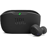 JBL Wave Buds Auricolari Wireless In-Ear Bluetooth, Waterproof IP54 e Antipolvere IPX2, Deep Bass Sound, Tecnologia TalkThru 