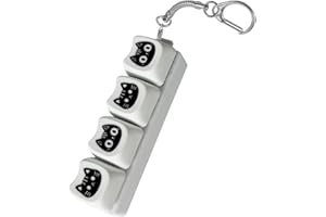 LEEQ Jouet Fidget Clavier pour Adultes, Anti Stress Jouet, Porte Clé Fidget Clavier Fidget Clicker Drôle Jouet Fidget Bouton pour Décompression Décoration, Motif de chat noir