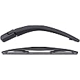 HouYeen Rear Windscreen Wiper Blade and Arm Set for P-eugeot 107 C-itroen C1 T-oyota Aygo 2006 On