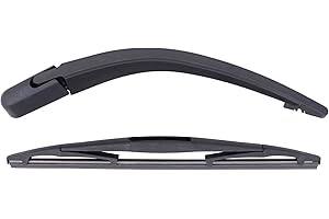 HouYeen Rear Windscreen Wiper Blade and Arm Set for P-eugeot 107 C-itroen C1 T-oyota Aygo 2006 On