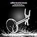 Abody Men's Chrome Razor and Brush Stand Aluminium Alloy Shaving Holder Zinc Alloy Base Drip Stand
