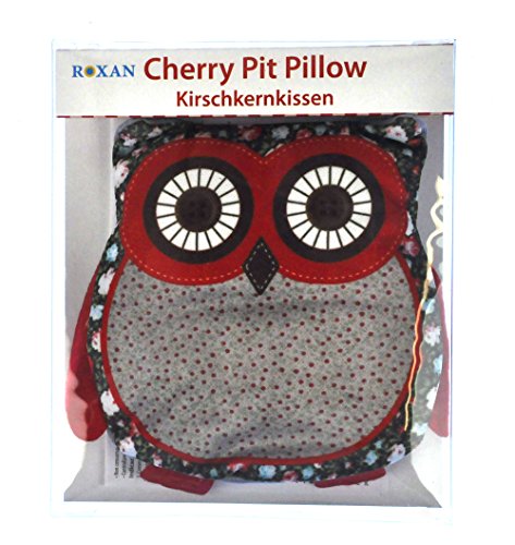 Kirschkernkissen Motiv Eule aus Polyester, mehrfarbig - 4