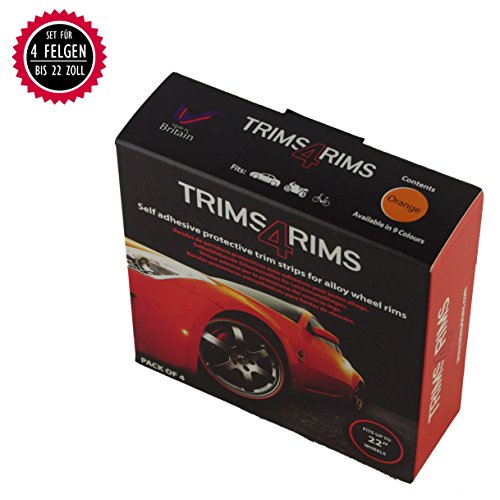 Anillos para llantas Trims4rims, protección de llantas, universal hasta 22 pulgadas