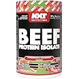 NXT Nutrition Beef Protein Isolate Powder - Protein Powder High in Natural Amino Acids - Paleo, Keto Friendly - Dairy and Gluten Free - Muscle Recovery | 1.2kg (Watermelon and Strawberry)