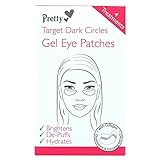 Pretty Gel Eye Patches 4 Treatments Target Dark Circles