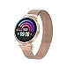 Produktbild Fitness Armband Wasserdicht IP67 Fitness Tracker mit Pulsmesser Fitnessuhr Aktivitätstracker Schrittzähler Anruf- und SMS-Benachrichtigungen, für Herren (Roségold)