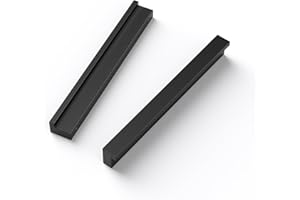 LONTAN 2 Stück Griffe Schwarz Möbelgriffe 128mm lochabstand Schrankgriffe Küchengriffe für Küchenschränke Türgriffe Schubladengriff