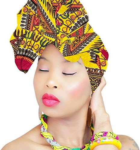 African HEAD WRAP | Hijab | Turban | Head Wraps | Head Scarf for cancer patients African Fabric Head Scarf Headband Hair loss | ROYAL HEAD WRAPS